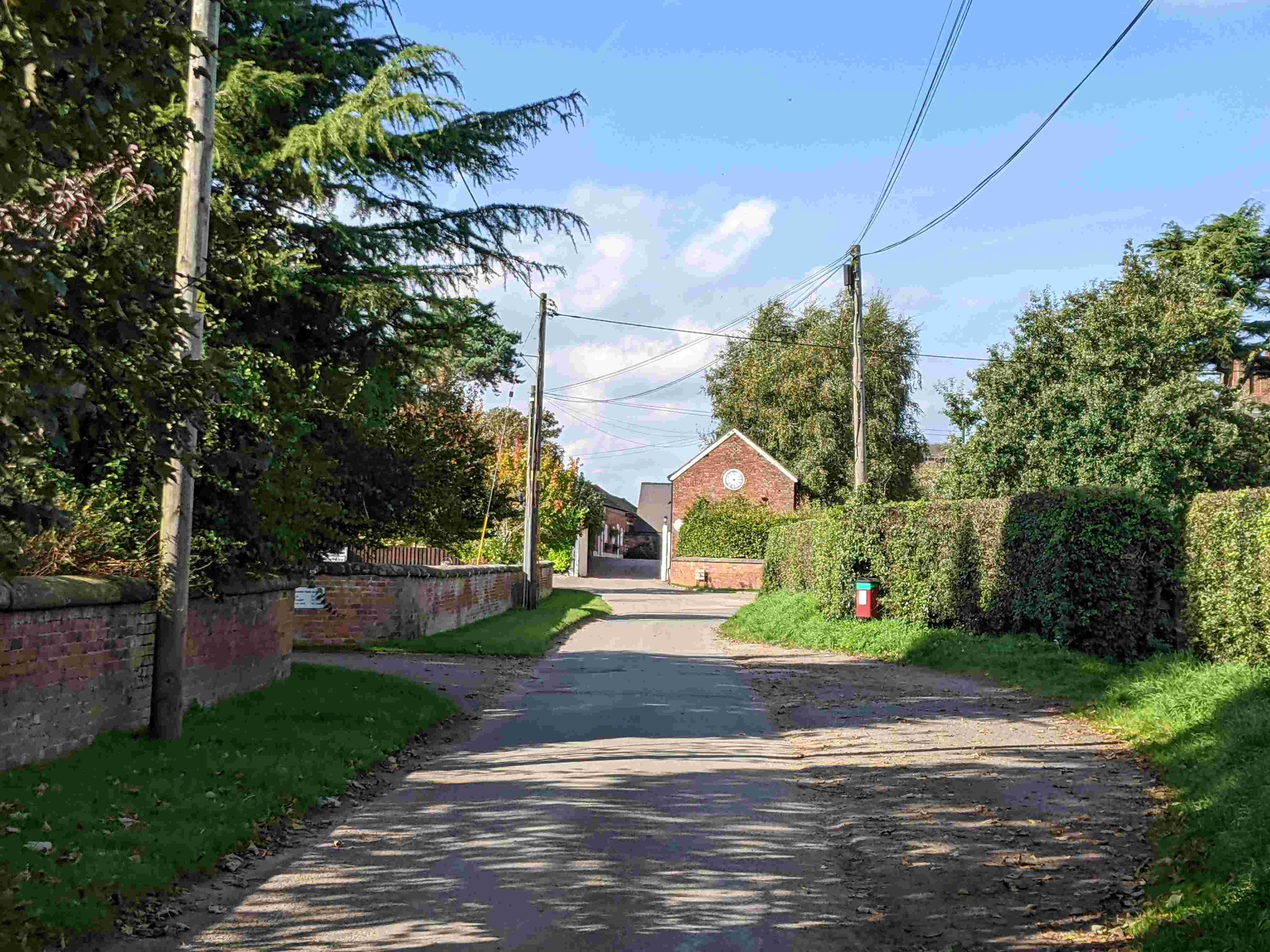 Hall Lane, October 2024
